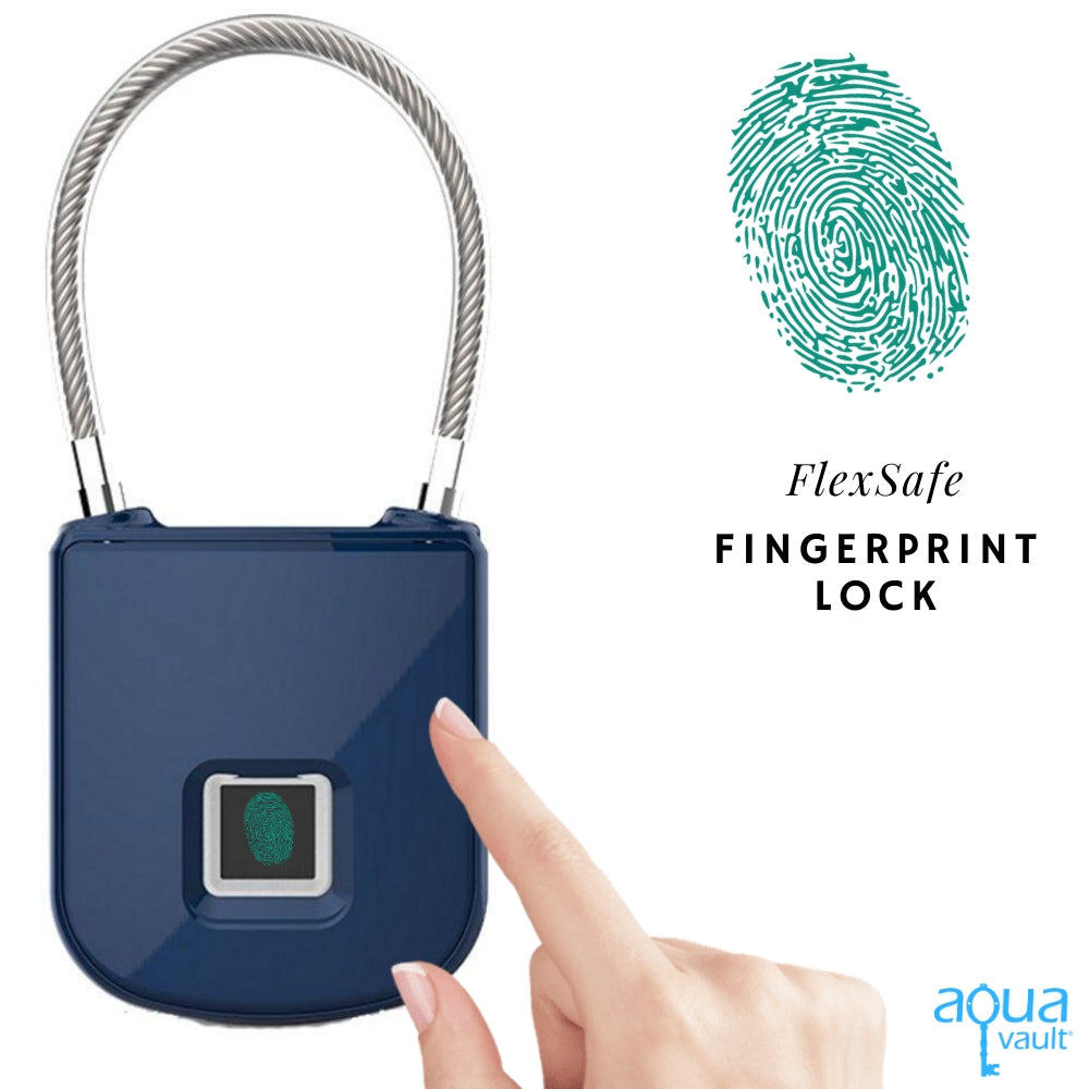 FlexSafe-Fingerprint-Lock-featured-on-WishTV AquaVault Inc.