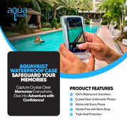 Waterproof Phone Case (Special Offer CA) AquaVault Inc. AquaVault ChargeCard Flexsafe