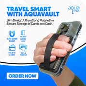 Magnetic Wallet (Special Offer) AquaVault Inc. AquaVault ChargeCard Flexsafe