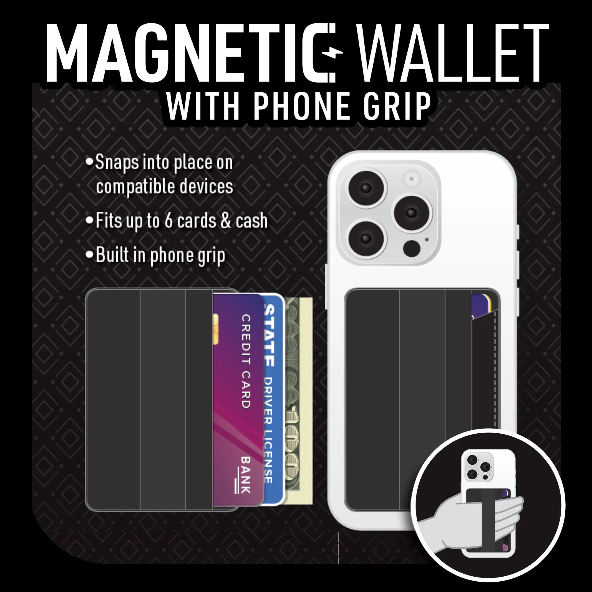 Magnetic Wallet (Special Offer CA) AquaVault Inc. AquaVault ChargeCard Flexsafe