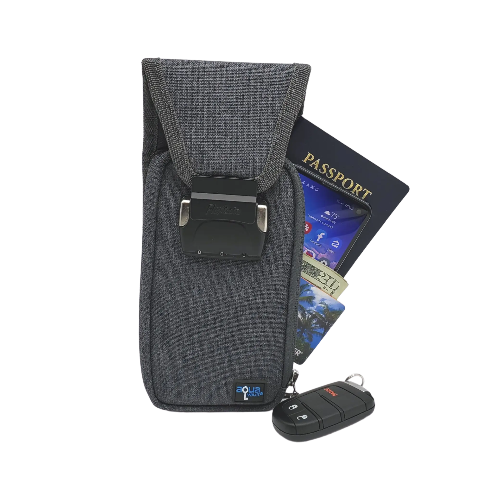 FlexSafe Mini (Special Offer CA) AquaVault Inc. AquaVault ChargeCard Flexsafe