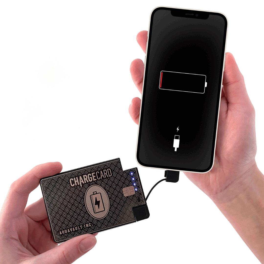 ChargeCard - Credit Card Size Phone – AquaVault