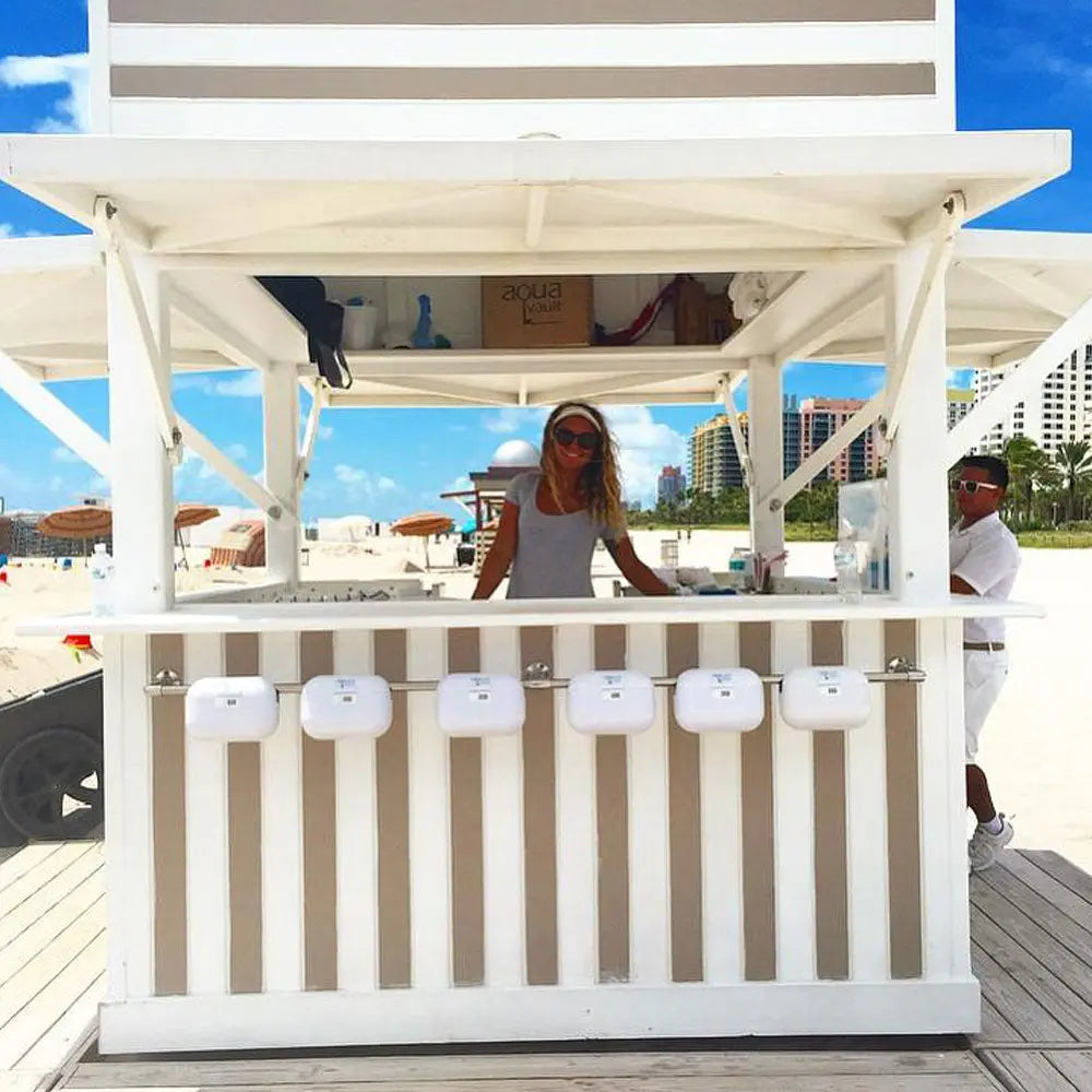 AquaVault Portable Beach Chair Safe AquaVault Inc. AquaVault ChargeCard Flexsafe