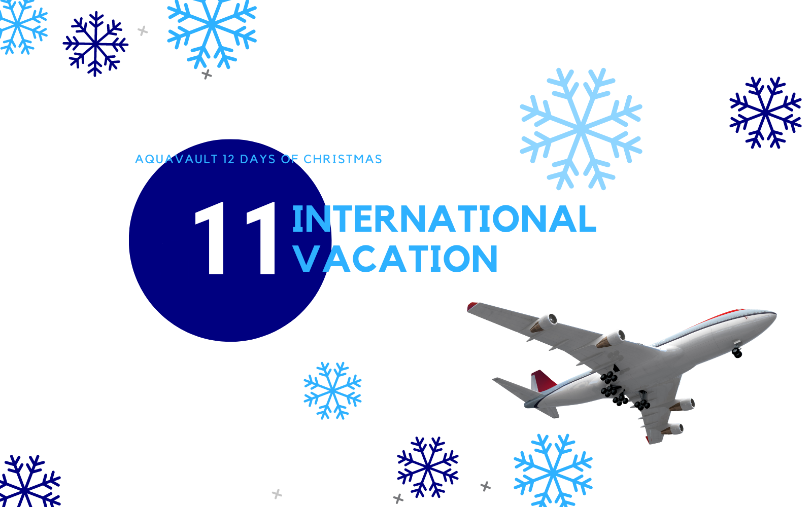 AquaVault 12 Days of Christmas - Day 11: International Vacation