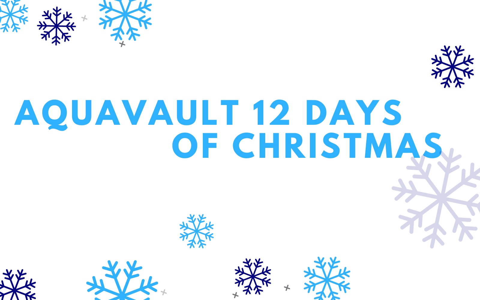 AquaVault 12 Days of Christmas