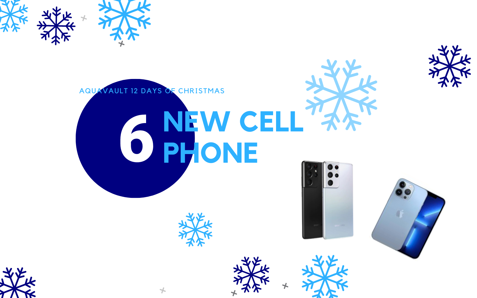 AquaVault 12 Days of Christmas - Day 6: New Cell Phone