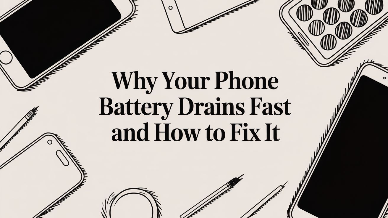 Why Your Phone Battery Drains Fast (and How to Fix It)