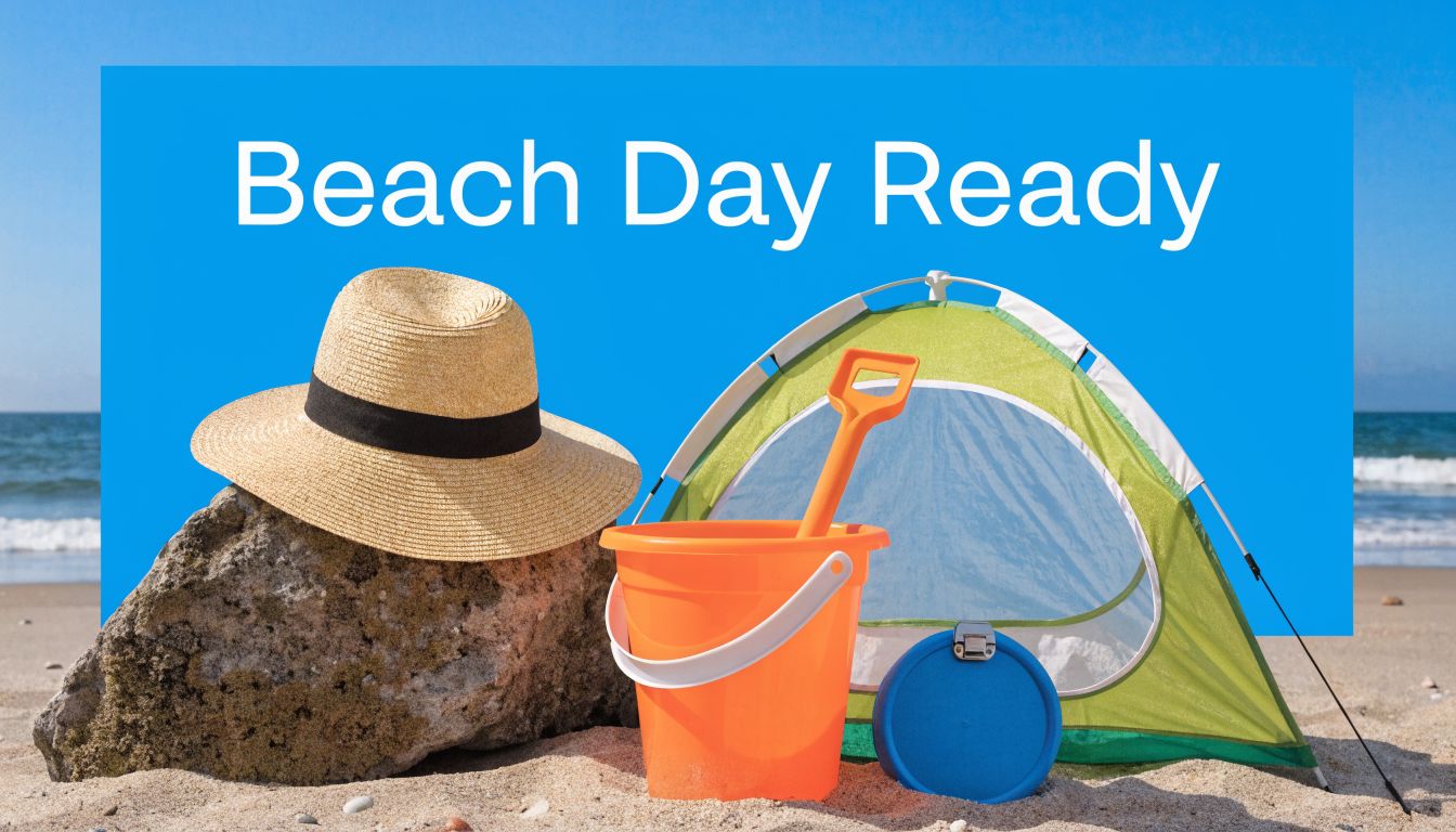 Beach Day Essentials for Families with Toddlers: The Guide