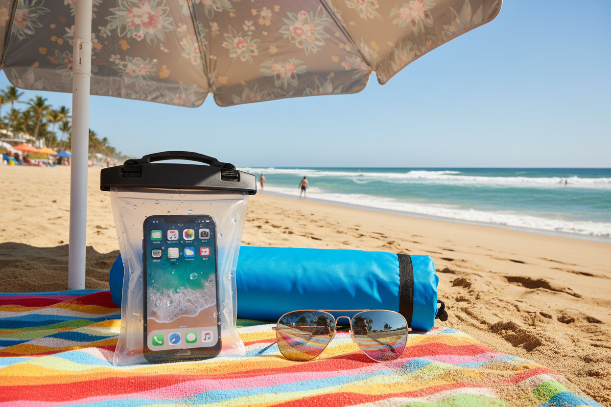 protect your tech at the beach