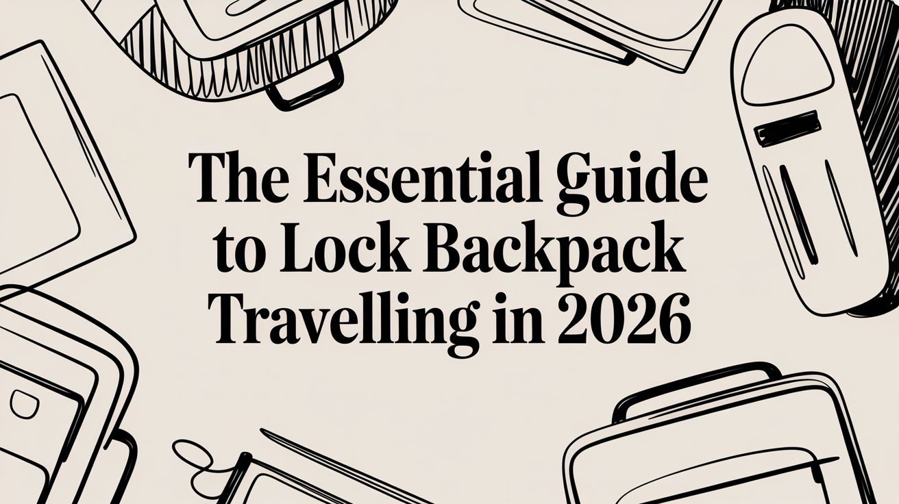 The Essential Guide to Lock Backpack Travelling in 2026
