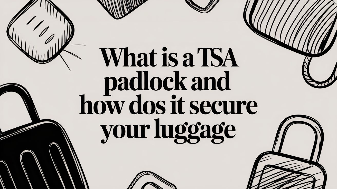 What Is a TSA Padlock and How Does It Secure Your Luggage?