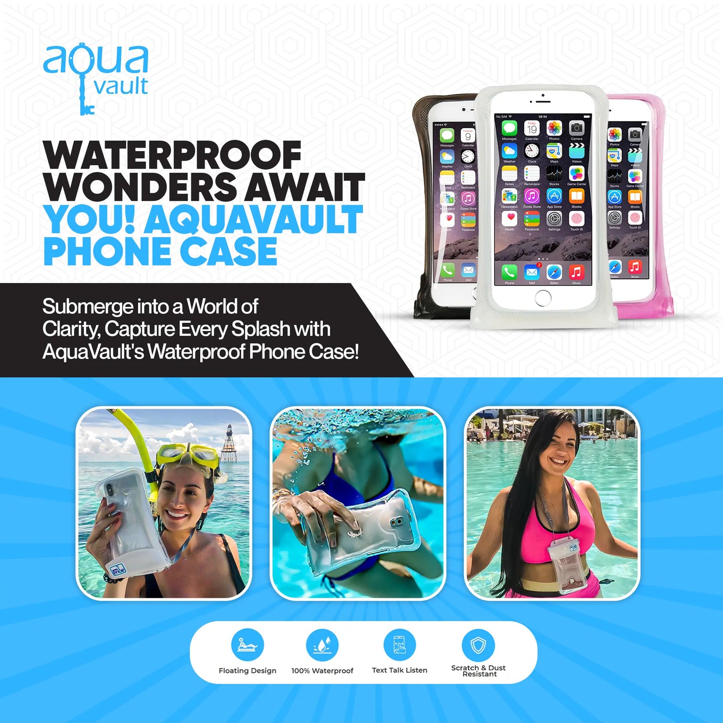 Aqua Case The 100% Waterproof Floating Phone Case - View #9