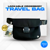 Lockable Crossbody Travel Bag