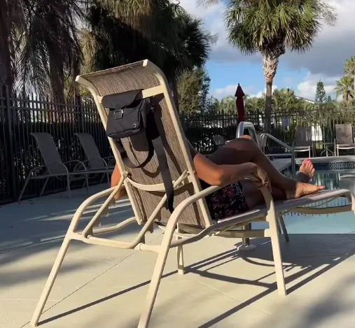 Lockable Crossbody Travel Bag AquaVault Inc. AquaVault ChargeCard Flexsafe