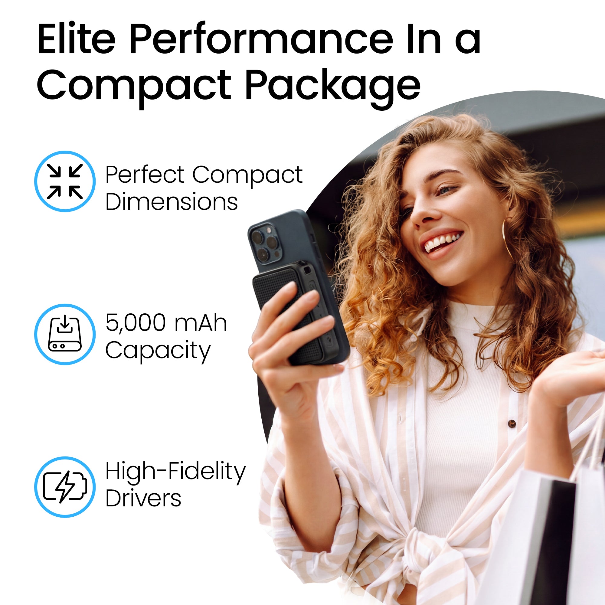 SoundCharge: Premium Portable Speaker & Power Bank