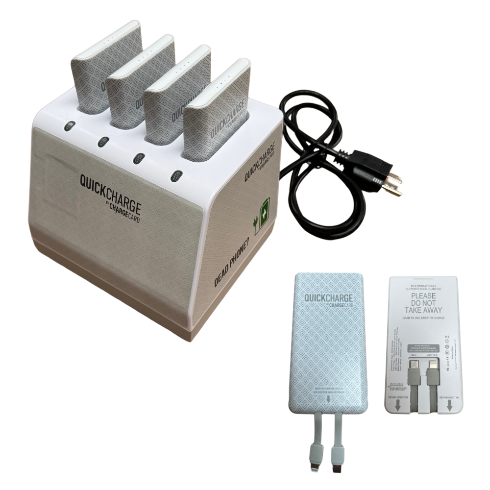 QuickCharge 4- Port Guest Charging Station