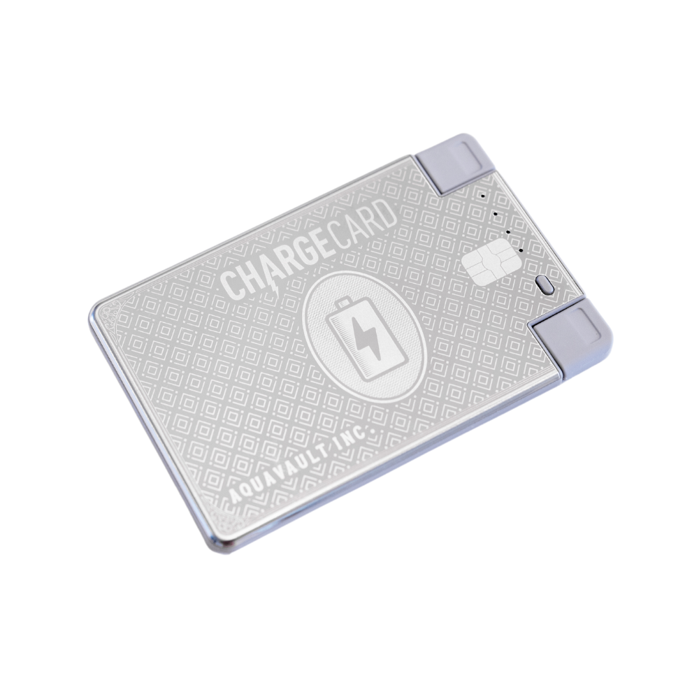 ChargeCard - Credit Card Size Phone Charger – AquaVault Inc.