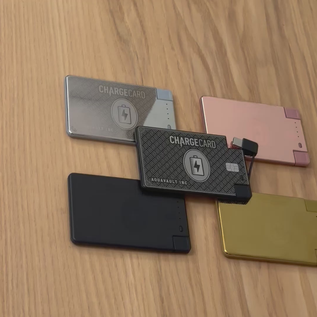 ChargeCard® - World's Thinnest Portable Charger