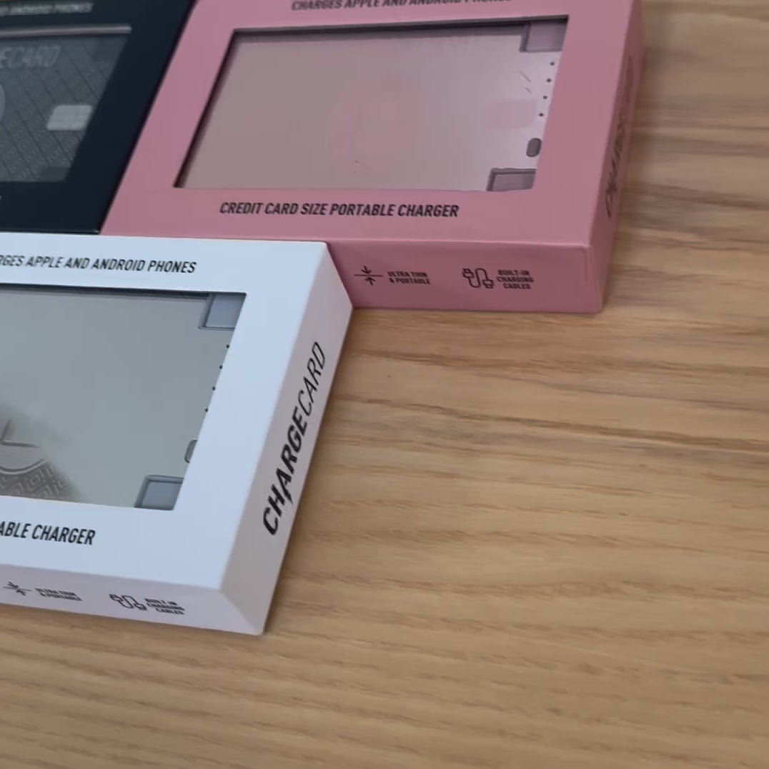 ChargeCard® - World's Thinnest Portable Charger